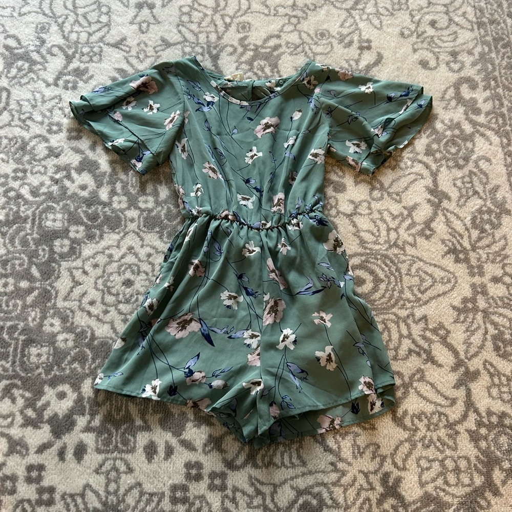 Floral Romper